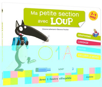 Ma Petite Section Avec Loup - Livre Éducatif pour Enfants