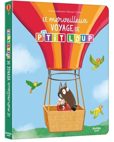 product-9429-1 Le merveilleux voyage de P'tit Loup - Livre en français
