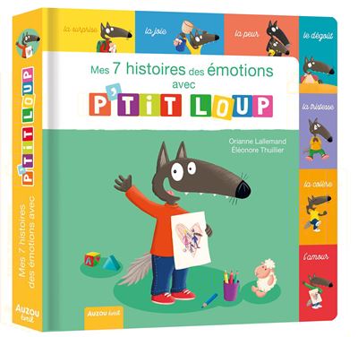 product-9425-1 Mes 7 histoires des émotions avec P'tit loup - Livre pour enfants