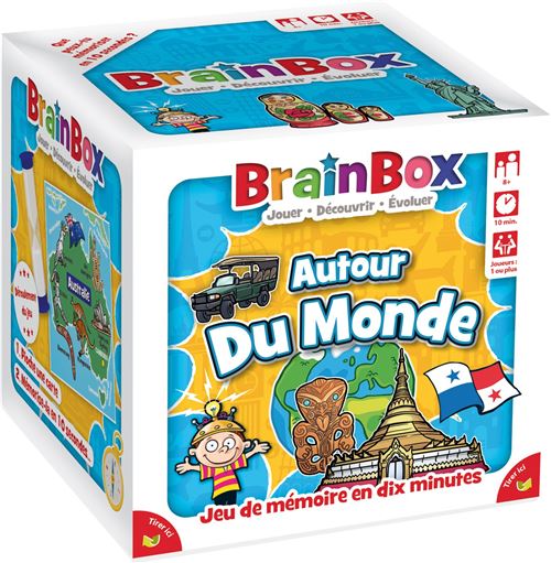 BrainBox: Voyage autour du Monde - Jeu éducatif divertissant