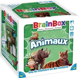 BrainBox : Animaux - Jeu éducatif de société pour toute la famille