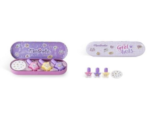 MARTINELIA SUPER GIRL : Vernis à ongles et autocollants en boîte
