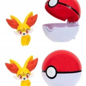 Clip 'N' Go Fennekin - Jouet Pokémon Authentique