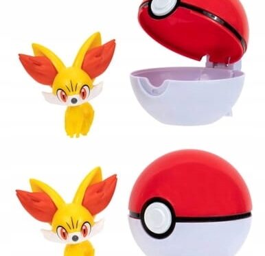 Clip 'N' Go Fennekin - Jouet Pokémon Authentique