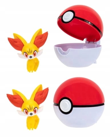 Clip 'N' Go Fennekin - Jouet Pokémon Authentique