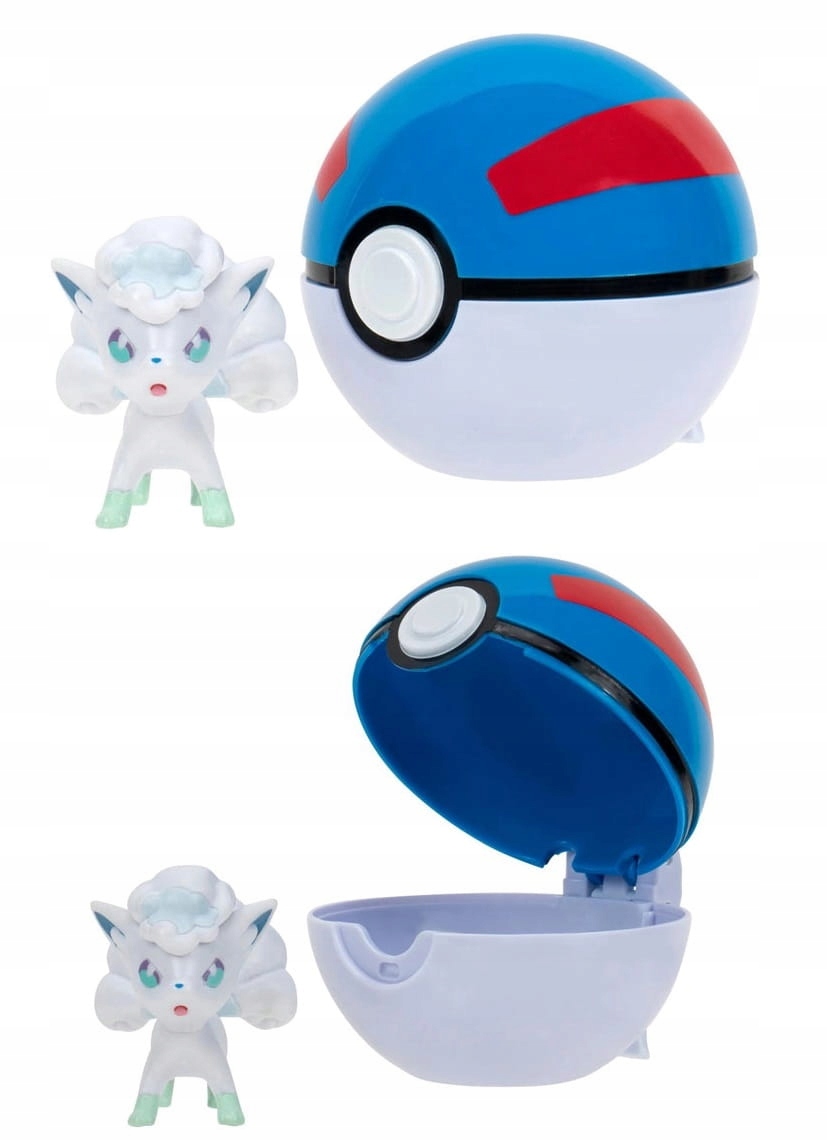 product-8085-1 Clip 'N' Go - Alolan Vulpix | Jouet Pokémon Collection