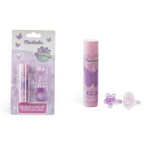 MARTINELIA SHIMMER WINGS LIP BALM & RING SET - Soins des lèvres