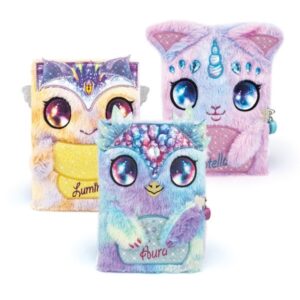 Journal Secret Peluche Aura - Écrire en toute discrétion