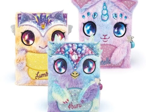 Journal Secret Peluche Aura - Écrire en toute discrétion