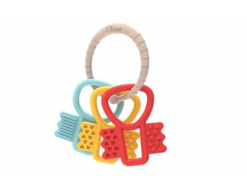 Teething Key Ring: Le jouet idéal pour soulager les gencives