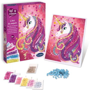 L'ART DU SEQUIN - LICORNE | Créativité et Émotion