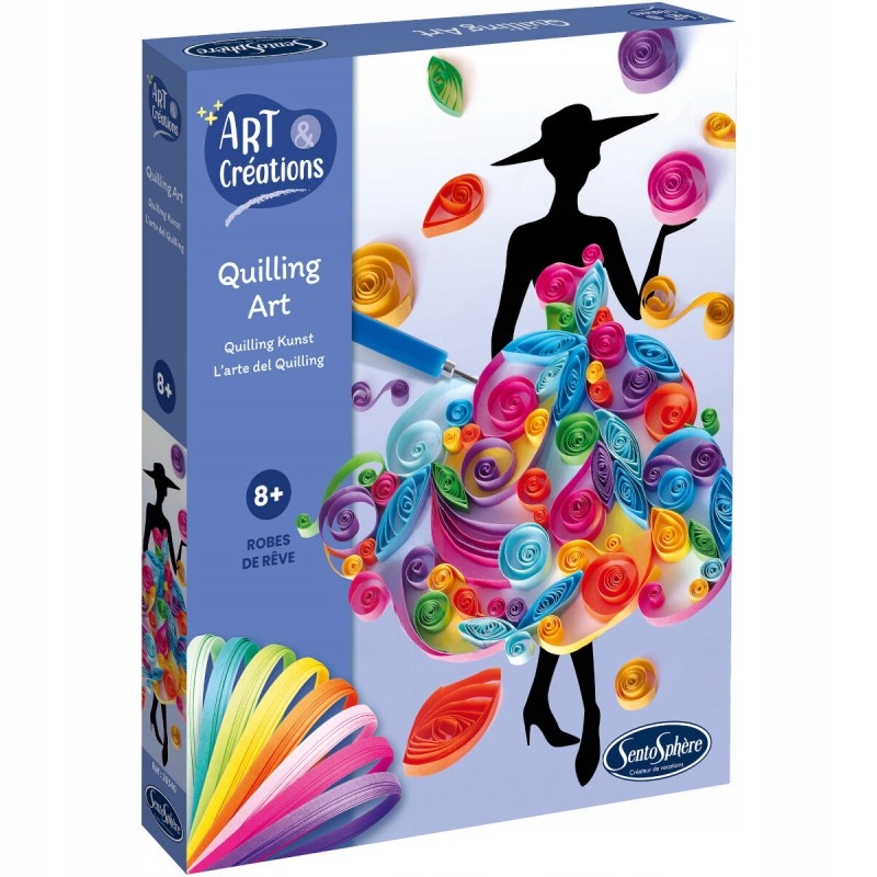Quilling Art - Robes de Rêve pour Créations Artistiques