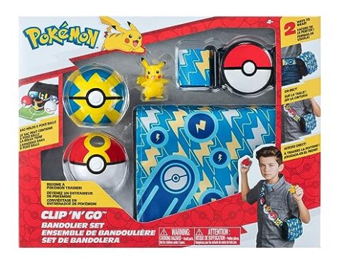 Clip 'N' Go Bandolier Set - Pikachu | Accessoires Pokémon