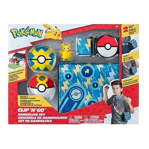 Clip 'N' Go Bandolier Set - Pikachu | Accessoires Pokémon