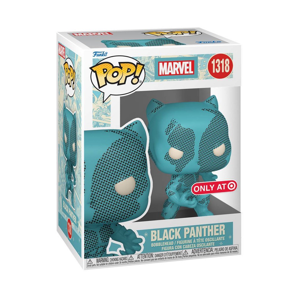 Funko Pop! Marvel Black Panther D100 - Figurine Exclusive