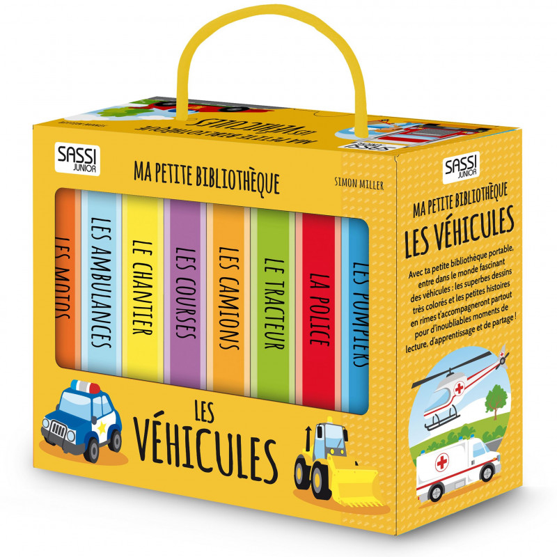 Ma Petite Bibliothèque - Les Véhicules | Livres pour Enfants
