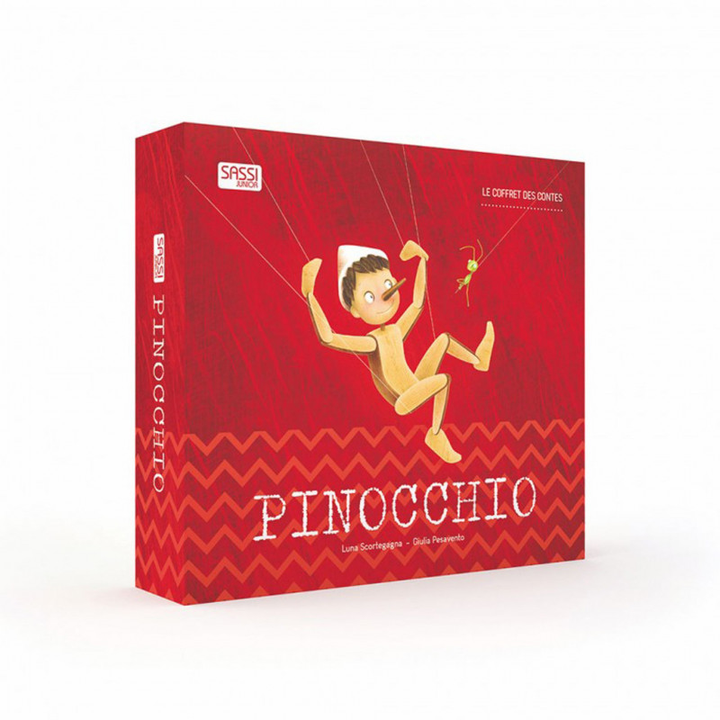 Coffret de Contes. Pinocchio - Histoire illustrée pour enfants