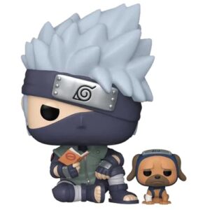 Figurine Pop! Naruto - Kakashi avec Pakkun (Exclusif)