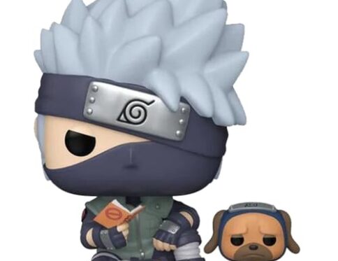 Figurine Pop! Naruto - Kakashi avec Pakkun (Exclusif)