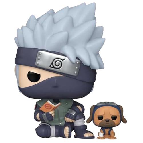 product-7649-1 Figurine Pop! Naruto - Kakashi avec Pakkun (Exclusif)