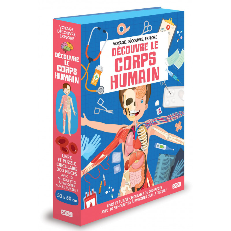 Puzzle silhouette – Découvre Le Corps Humain | Explorez votre corps