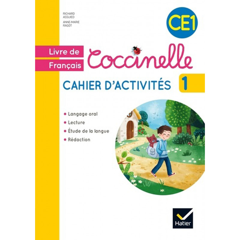 Coccinelle - CE1 cahier d'activités 1 pour les premiers apprentissages