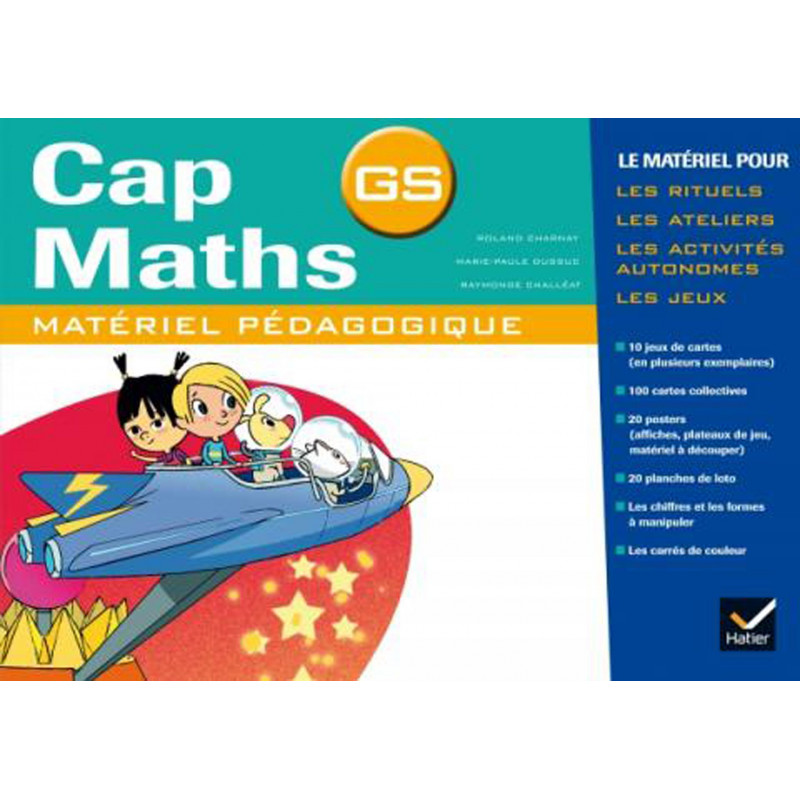 Matériel de classe - Cap Maths GS pour enfants de 5 ans et plus